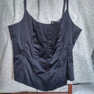 Black corset top